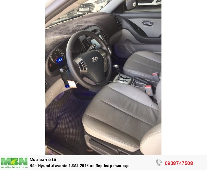 Bán Hyundai avante 1.6AT 2013 xe đẹp bstp màu bạc