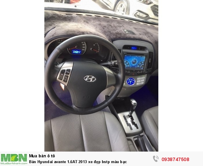 Bán Hyundai avante 1.6AT 2013 xe đẹp bstp màu bạc