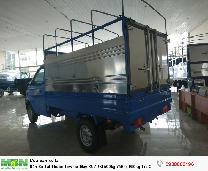 Bán Xe Tải Thaco Towner Máy SUZUKI 500kg 750kg 990kg Trả Góp Vũng Tàu