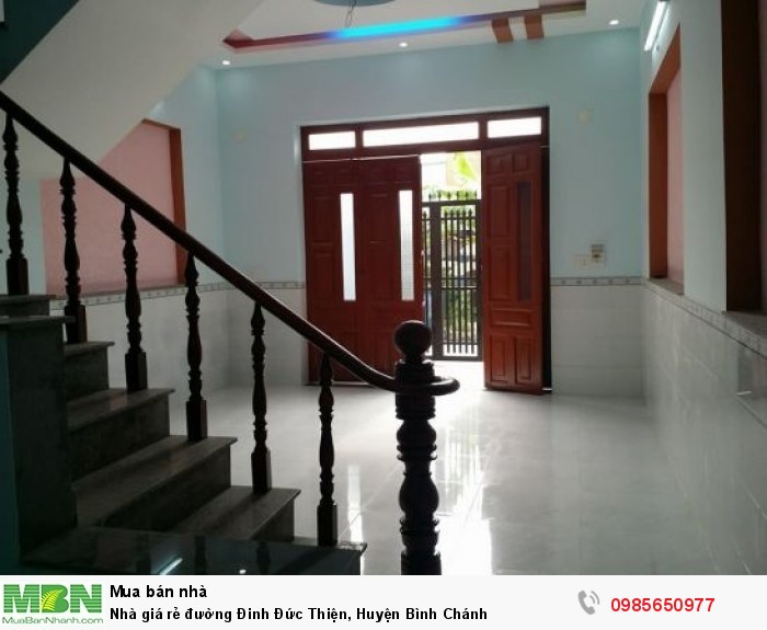 Nhà giá rẻ đường Đinh Đức Thiện, Huyện Bình Chánh