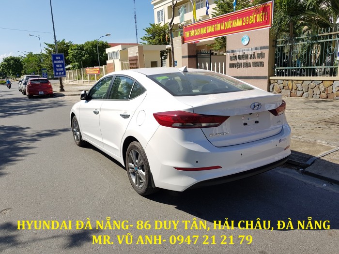 Xe Hyundai Elantra 2017 màu trắng- Đà Nẵng giá sốc, rẻ nhất thị trường chỉ với 160 triệu
