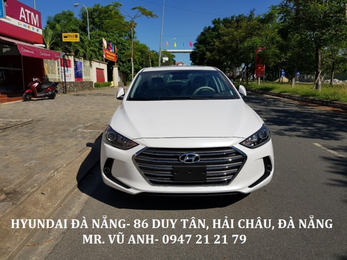 Xe Hyundai Elantra 2017 màu trắng- Đà Nẵng giá sốc, rẻ nhất thị trường chỉ với 160 triệu