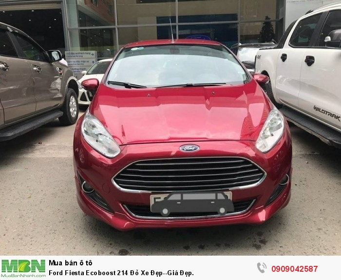 Ford Fiesta Ecoboost 214 Đỏ Xe Đẹp--Giá Đẹp.