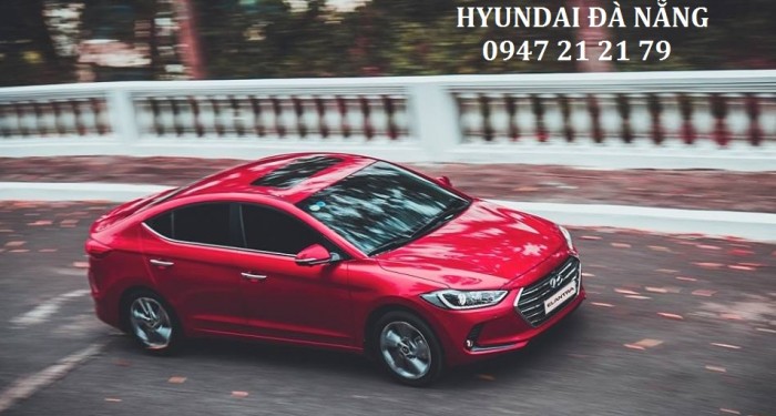 Xe Hyundai Elantra 2017 màu đỏ- Đà nẵng giá sốc, rẻ nhất thị trường