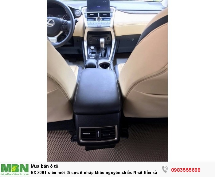 NX 200T siêu mới đi cực ít nhập khẩu nguyên chiếc Nhật Bản sản xuất T10/2014.đăng ký 2015 chính chủ