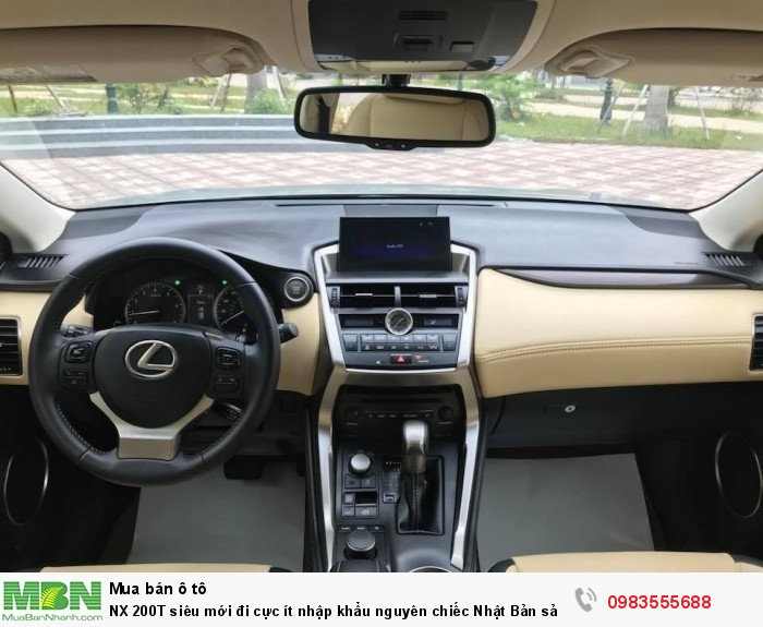 NX 200T siêu mới đi cực ít nhập khẩu nguyên chiếc Nhật Bản sản xuất T10/2014.đăng ký 2015 chính chủ