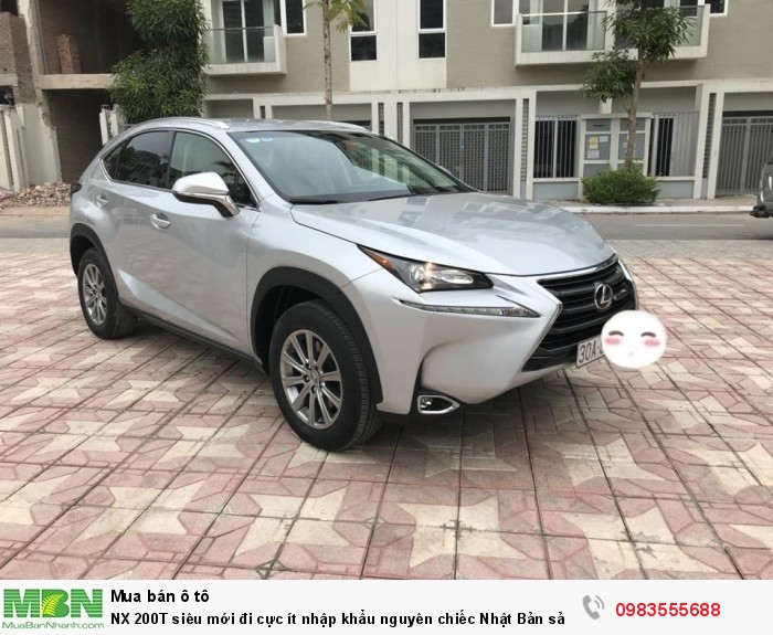 NX 200T siêu mới đi cực ít nhập khẩu nguyên chiếc Nhật Bản sản xuất T10/2014.đăng ký 2015 chính chủ