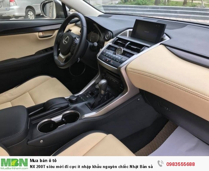 NX 200T siêu mới đi cực ít nhập khẩu nguyên chiếc Nhật Bản sản xuất T10/2014.đăng ký 2015 chính chủ