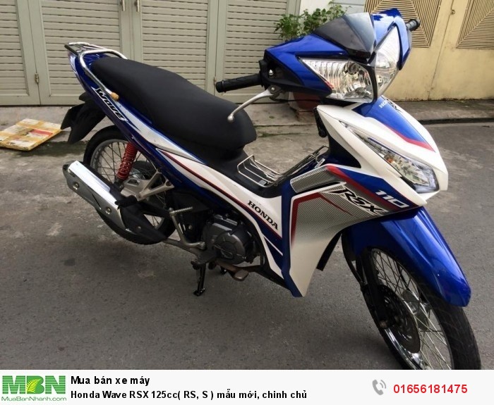 Honda Wave RSX  125cc( RS, S ) mẫu mới, chinh chủ