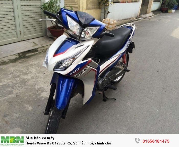 Honda Wave RSX  125cc( RS, S ) mẫu mới, chinh chủ