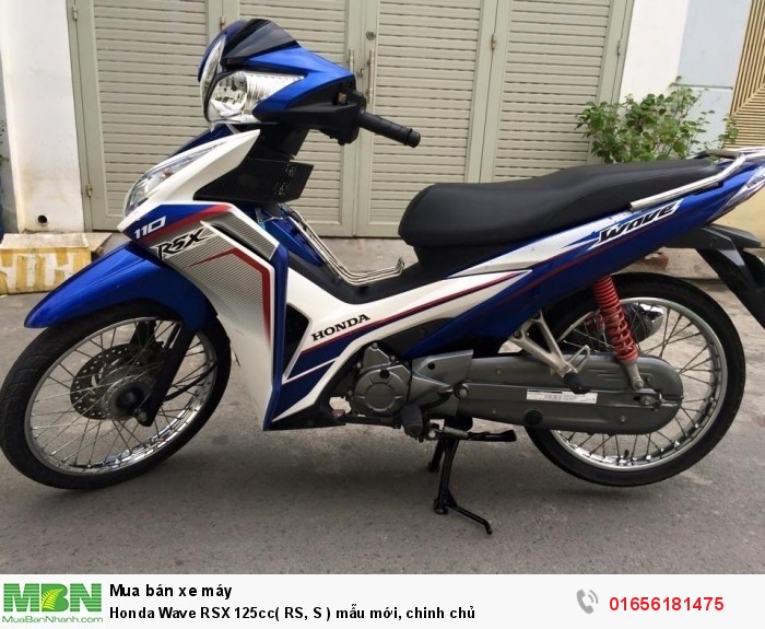 Honda Wave RSX  125cc( RS, S ) mẫu mới, chinh chủ