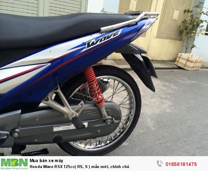Honda Wave RSX  125cc( RS, S ) mẫu mới, chinh chủ