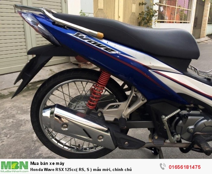 Honda Wave RSX  125cc( RS, S ) mẫu mới, chinh chủ