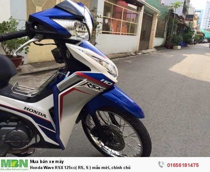 Honda Wave RSX  125cc( RS, S ) mẫu mới, chinh chủ