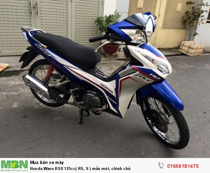 Honda Wave RSX  125cc( RS, S ) mẫu mới, chinh chủ