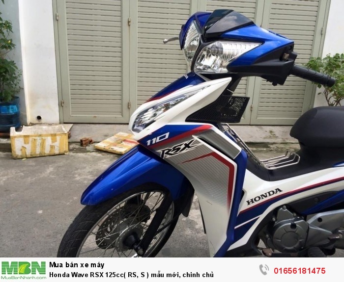 Honda Wave RSX  125cc( RS, S ) mẫu mới, chinh chủ