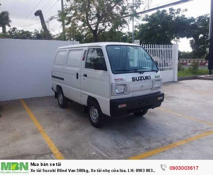 Xe tải Suzuki Blind Van 580kg, Xe tải nhẹ cửa lùa. LH: 0903 003 617