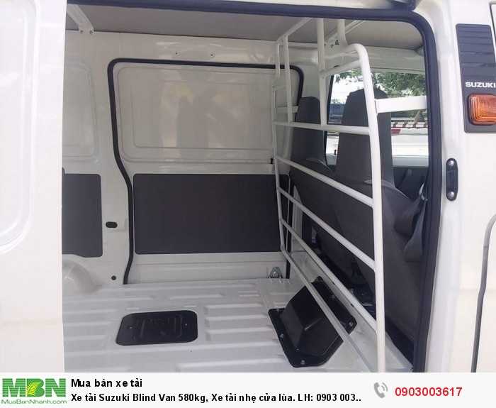 Xe tải Suzuki Blind Van 580kg, Xe tải nhẹ cửa lùa. LH: 0903 003 617
