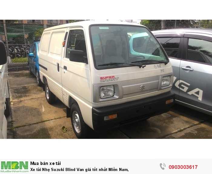 Xe tải Nhẹ Suzuki Blind Van giá tốt nhất Miền Nam,