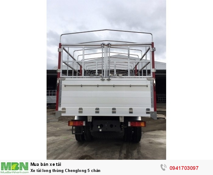 Xe tải long thùng Chenglong 5 chân