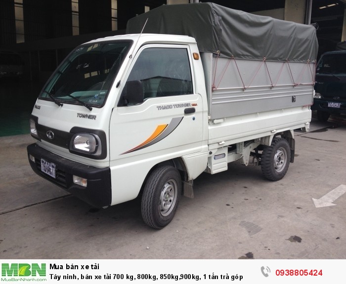 Tây ninh, bán xe tải 700 kg, 800kg, 850kg,900kg, 1 tấn trả góp