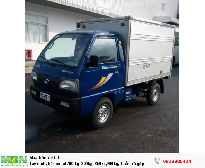Tây ninh, bán xe tải 700 kg, 800kg, 850kg,900kg, 1 tấn trả góp
