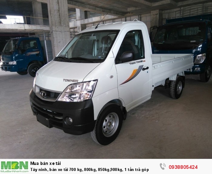 Tây ninh, bán xe tải 700 kg, 800kg, 850kg,900kg, 1 tấn trả góp