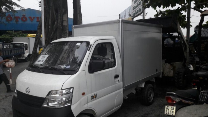 xe tải veam star thùng kín 750kg