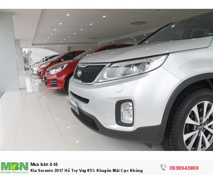 Kia Sorento 2017 Hỗ Trợ Vay 85% Khuyến Mãi Cực Khủng