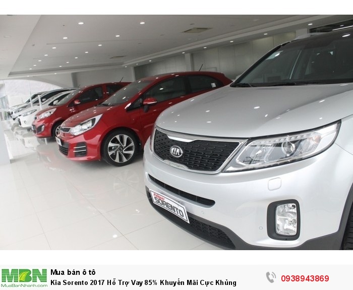 Kia Sorento 2017 Hỗ Trợ Vay 85% Khuyến Mãi Cực Khủng