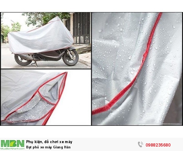 Bạt phủ xe máy Giang Hân