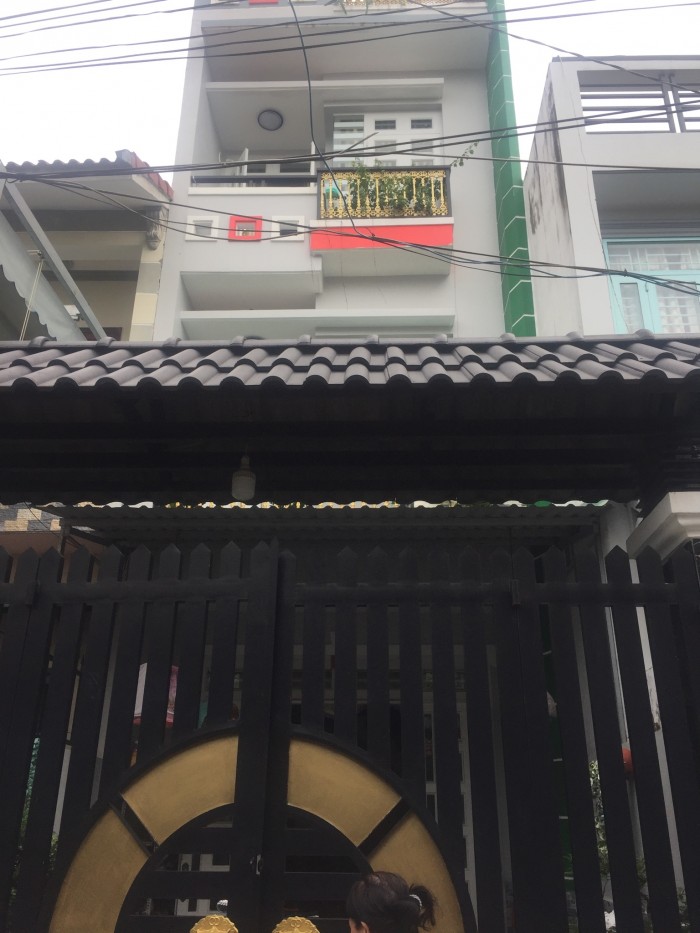 Bán Nhà Đường HT 35, Phường Hiệp Thành, quận 12, 4 x 20m, 1 trệt + 3 Lầu