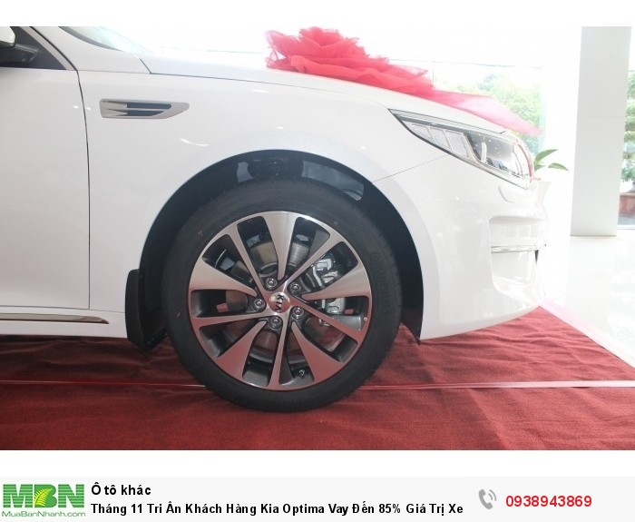 Tháng 11 Tri Ân Khách Hàng Kia Optima Vay Đến 85% Giá Trị Xe, Lãi Suất Chí Với 0.67%. Liên Hệ Ngay!