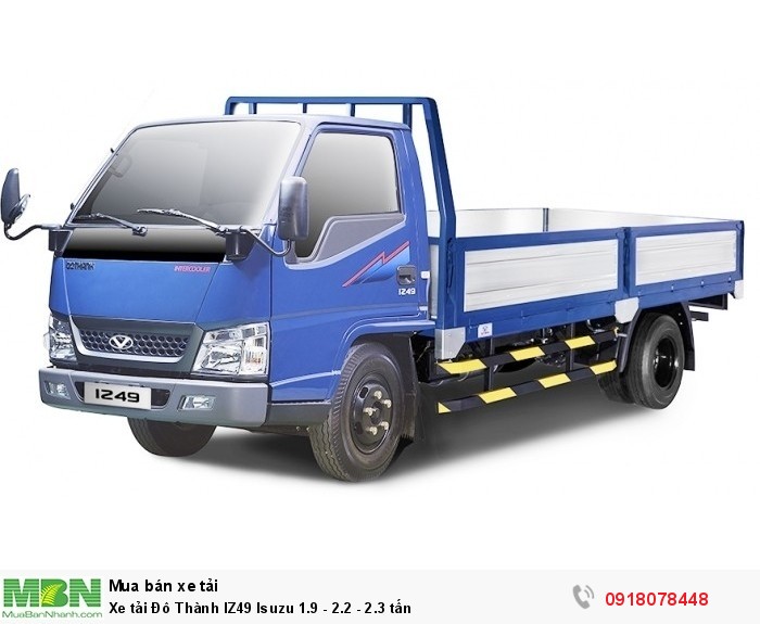 Xe tải Đô Thành IZ49 Isuzu 1.9 - 2.2 - 2.3 tấn