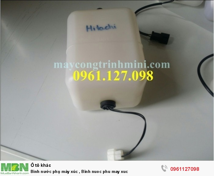 Bình nước phụ máy xúc , Binh nuoc phu may xuc