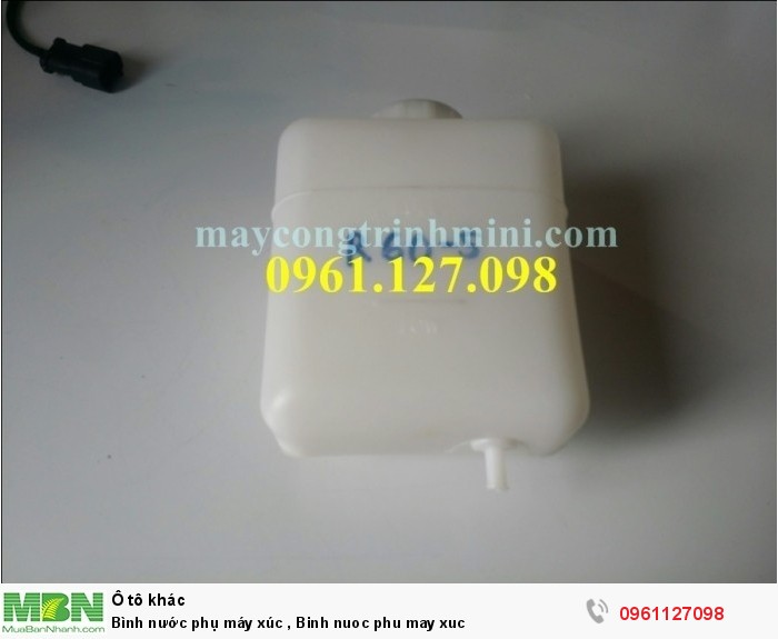 Bình nước phụ máy xúc , Binh nuoc phu may xuc