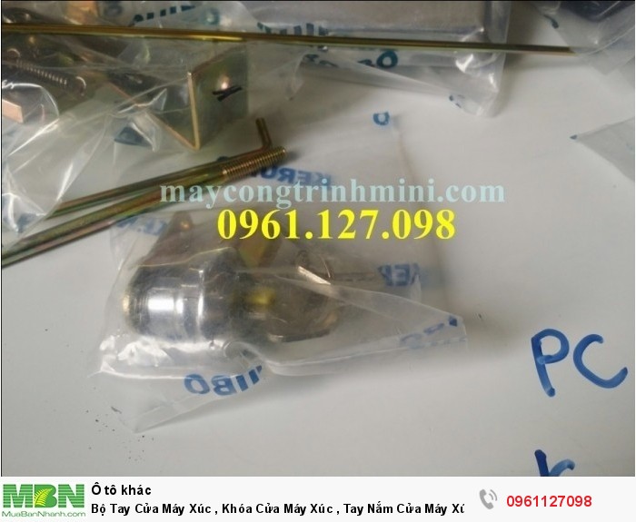 Bộ Tay Cửa Máy Xúc , Khóa Cửa Máy Xúc , Tay Nắm Cửa Máy Xúc