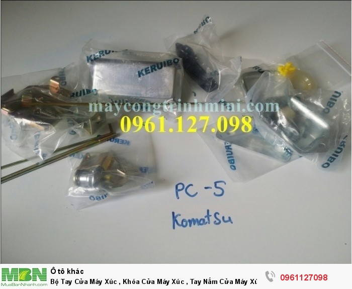 Bộ Tay Cửa Máy Xúc , Khóa Cửa Máy Xúc , Tay Nắm Cửa Máy Xúc