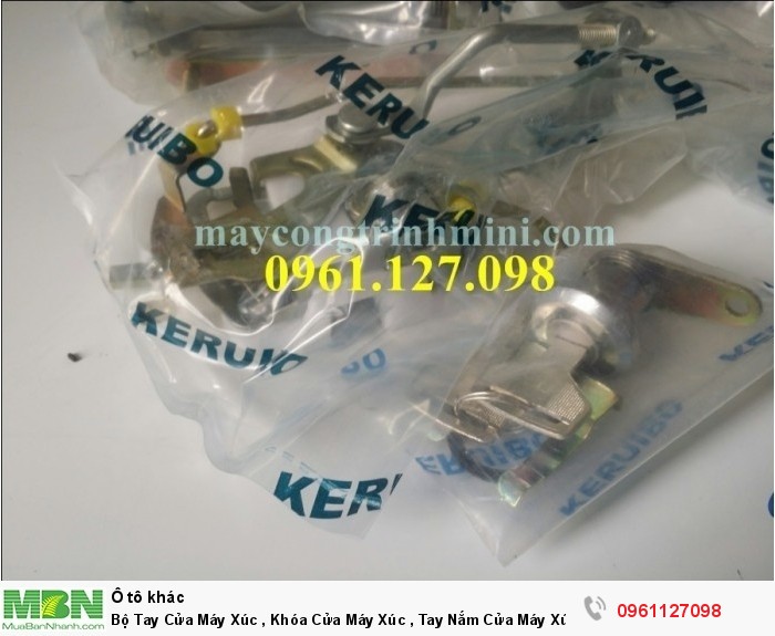 Bộ Tay Cửa Máy Xúc , Khóa Cửa Máy Xúc , Tay Nắm Cửa Máy Xúc