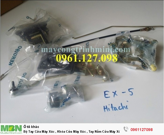 Bộ Tay Cửa Máy Xúc , Khóa Cửa Máy Xúc , Tay Nắm Cửa Máy Xúc