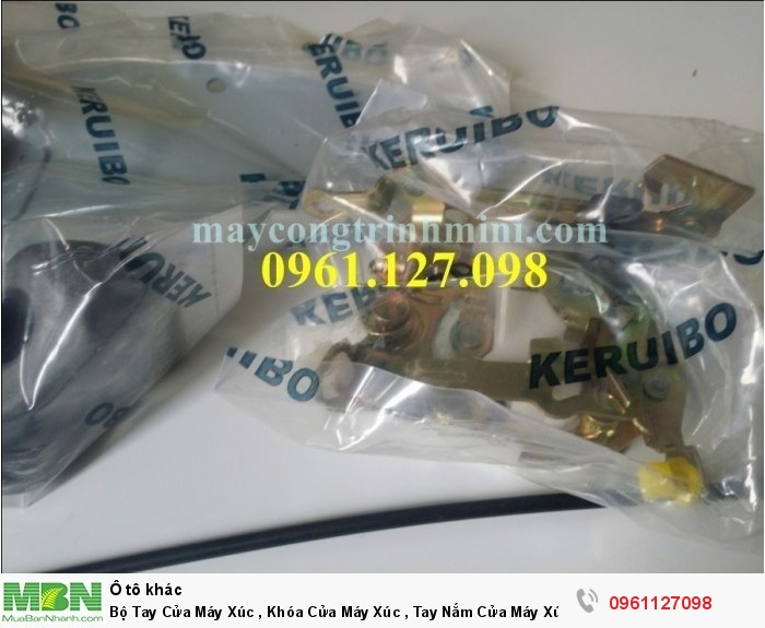 Bộ Tay Cửa Máy Xúc , Khóa Cửa Máy Xúc , Tay Nắm Cửa Máy Xúc