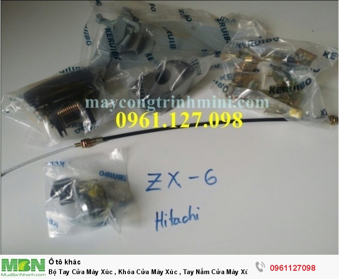 Bộ Tay Cửa Máy Xúc , Khóa Cửa Máy Xúc , Tay Nắm Cửa Máy Xúc