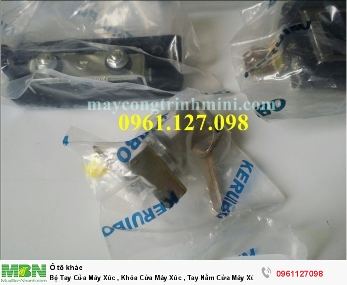 Bộ Tay Cửa Máy Xúc , Khóa Cửa Máy Xúc , Tay Nắm Cửa Máy Xúc