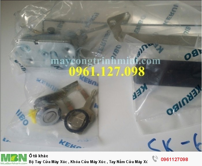 Bộ Tay Cửa Máy Xúc , Khóa Cửa Máy Xúc , Tay Nắm Cửa Máy Xúc