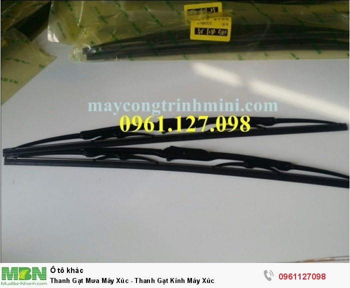Thanh Gạt Mưa Máy Xúc - Thanh Gạt Kính Máy Xúc