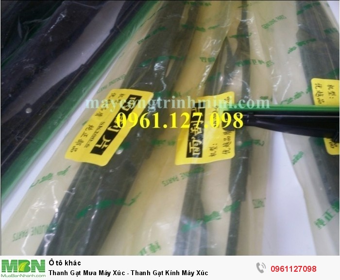 Thanh Gạt Mưa Máy Xúc - Thanh Gạt Kính Máy Xúc