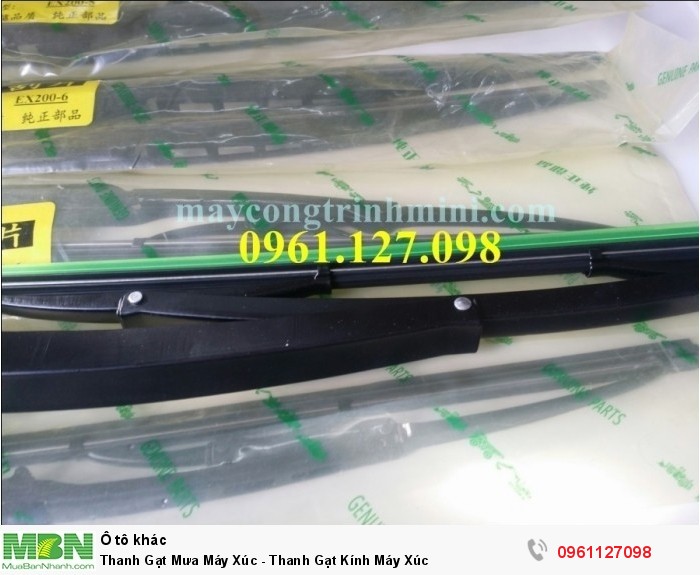 Thanh Gạt Mưa Máy Xúc - Thanh Gạt Kính Máy Xúc
