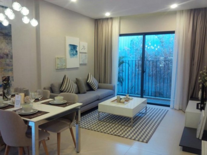 Căn hộ chung cư 2 phòng ngủ, 2WC dự án M-One Nam Sài Gòn.