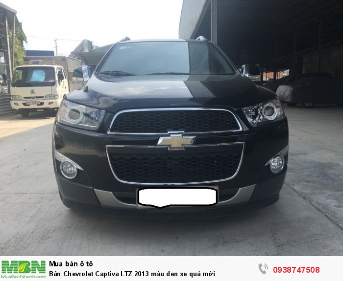 Bán Chevrolet Captiva LTZ 2013 màu đen xe quá mới