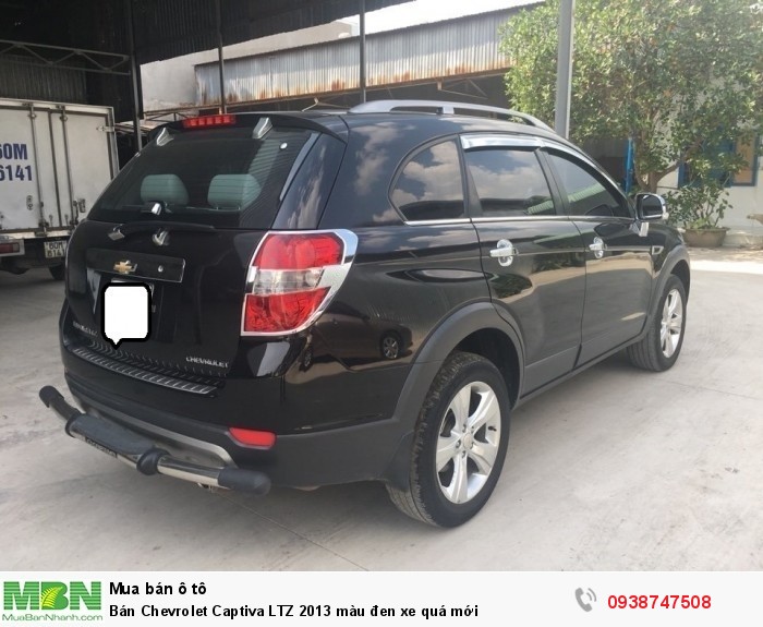 Bán Chevrolet Captiva LTZ 2013 màu đen xe quá mới